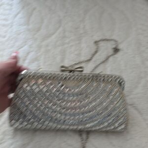 Elegant Gold Evening Clutch